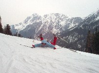 Un volo nella neve