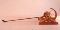 Modello originale di catapulta da usarsi con funzioni di verricello per il decollo delle Horte