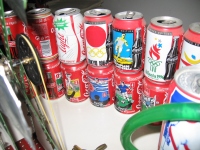 Le lattine di Coca-Cola